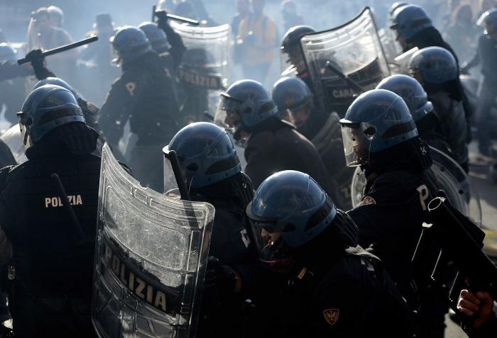 Los 'peperos' y su primera vez en una manifestación
