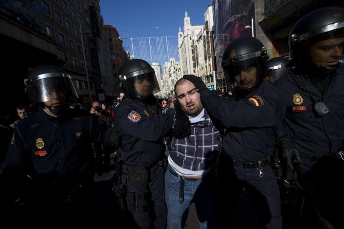Los 'peperos' y su primera vez en una manifestación