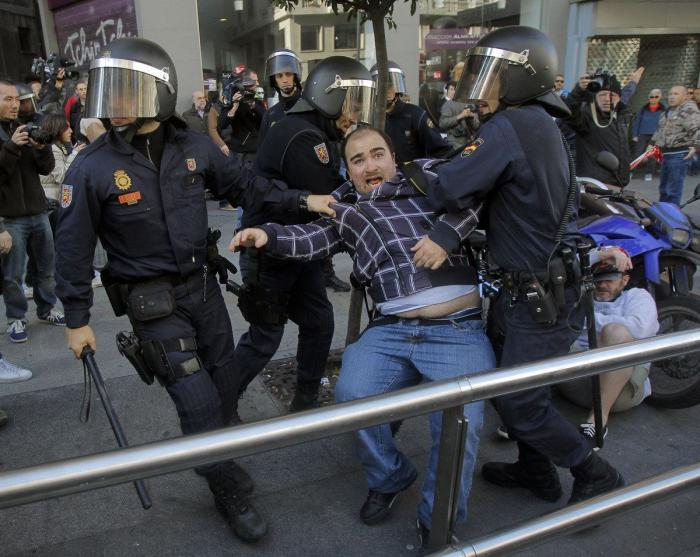 Los 'peperos' y su primera vez en una manifestación