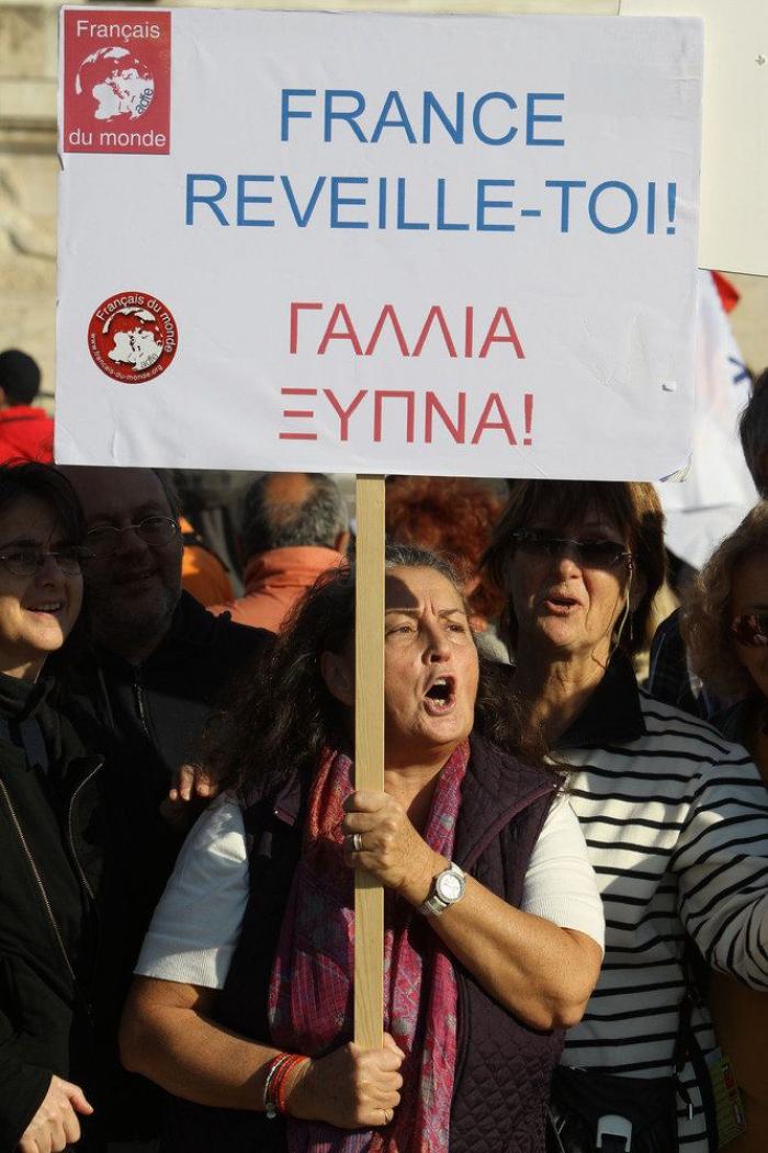 Los 'peperos' y su primera vez en una manifestación