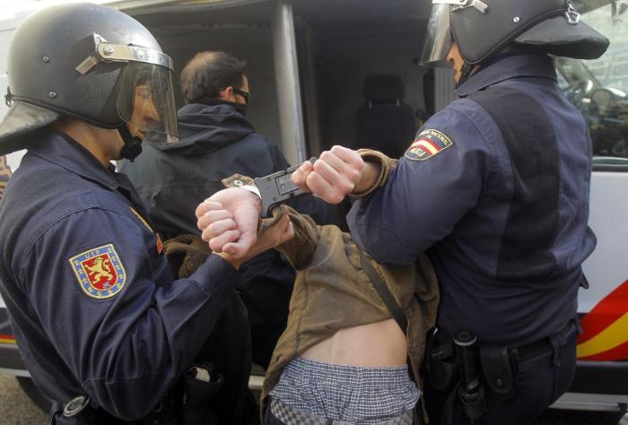 Los 'peperos' y su primera vez en una manifestación