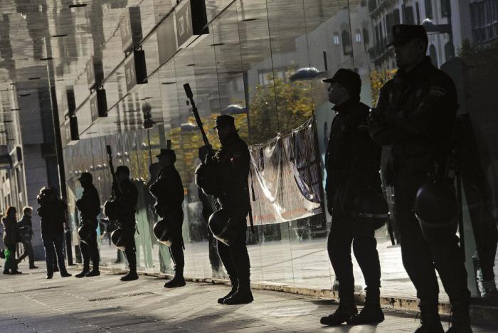 Los 'peperos' y su primera vez en una manifestación