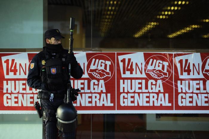 Los 'peperos' y su primera vez en una manifestación