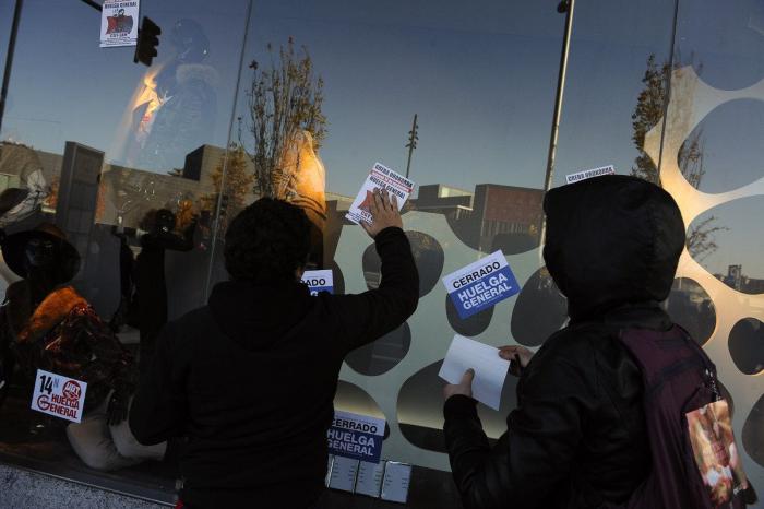 Los 'peperos' y su primera vez en una manifestación