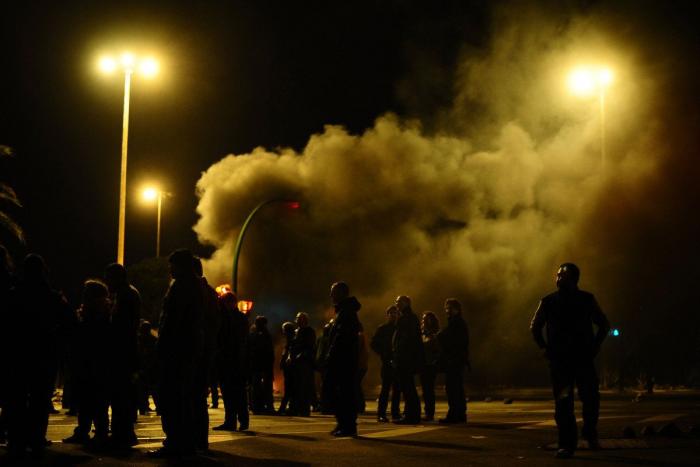 Los 'peperos' y su primera vez en una manifestación