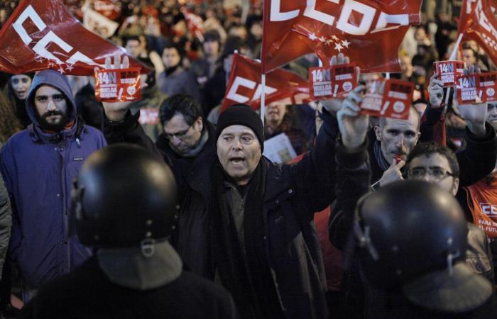 Los 'peperos' y su primera vez en una manifestación