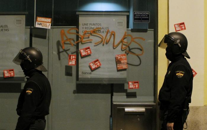 Los 'peperos' y su primera vez en una manifestación