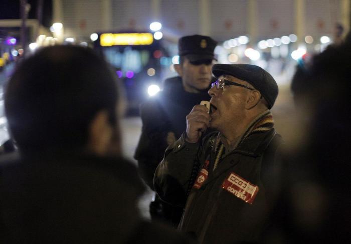 Los 'peperos' y su primera vez en una manifestación