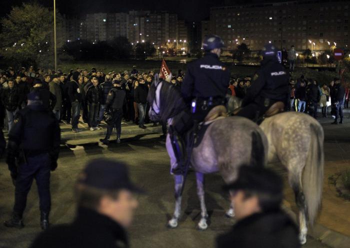 Los 'peperos' y su primera vez en una manifestación