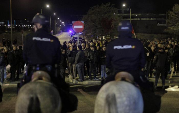 Los 'peperos' y su primera vez en una manifestación