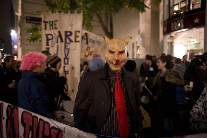 Los 'peperos' y su primera vez en una manifestación