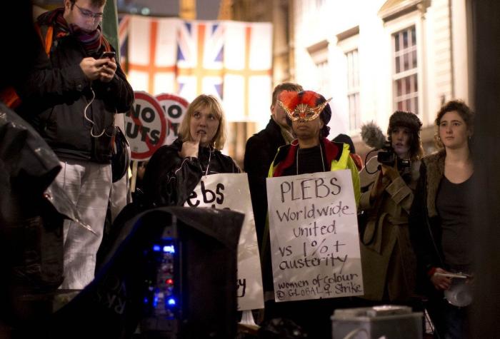 Los 'peperos' y su primera vez en una manifestación