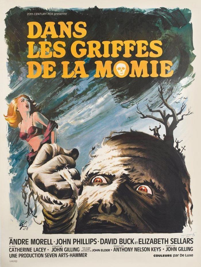 Carteles de películas de miedo: cuando el terror se anunciaba con dibujos (FOTOS)