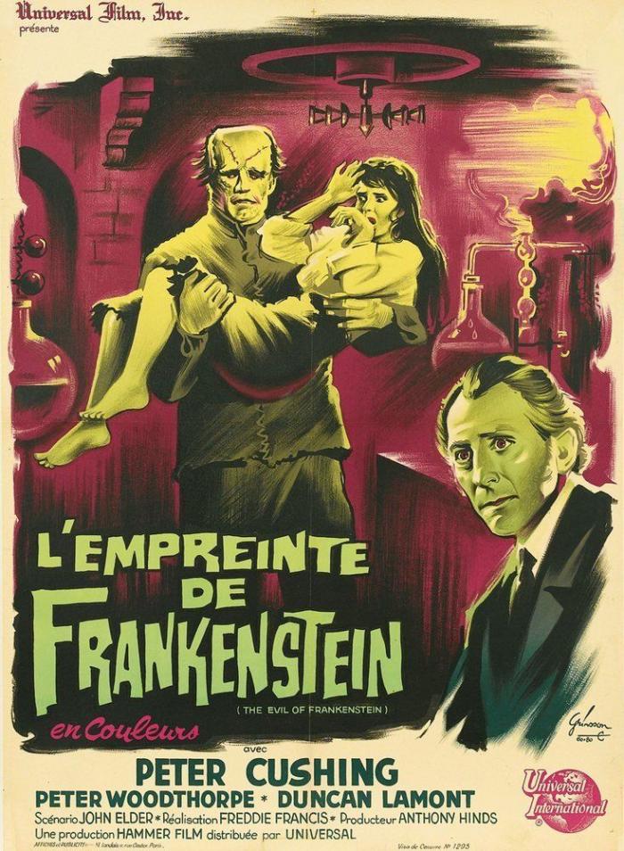 Carteles de películas de miedo: cuando el terror se anunciaba con dibujos (FOTOS)