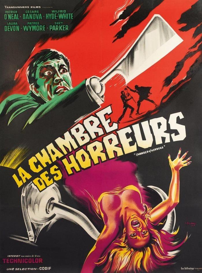 Carteles de películas de miedo: cuando el terror se anunciaba con dibujos (FOTOS)