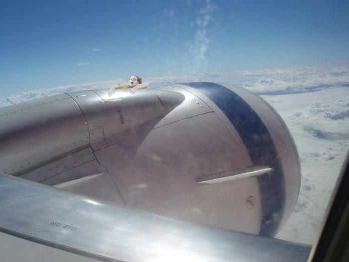 "Mi madre está preocupada por mi viaje": los montajes de la foto con truco en el Gran Cañón (FOTOS)