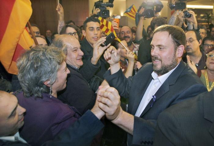 Oriol Junqueras confirma que ERC no formará coalición con CiU aunque habrá pactos