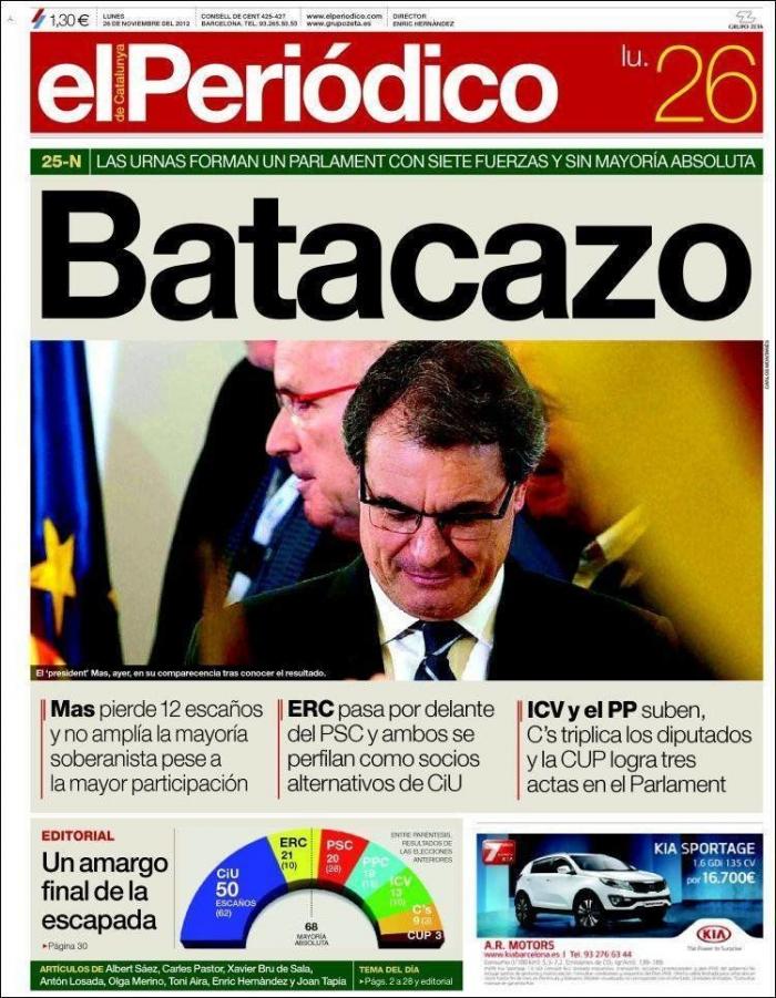 Oriol Junqueras confirma que ERC no formará coalición con CiU aunque habrá pactos