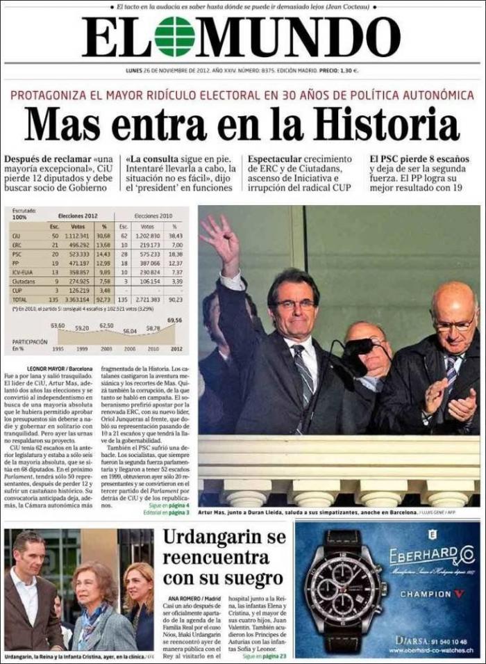 Oriol Junqueras confirma que ERC no formará coalición con CiU aunque habrá pactos