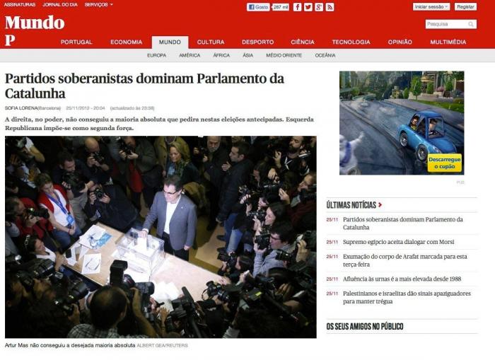 Así ve la prensa internacional el resultado de las elecciones catalanas