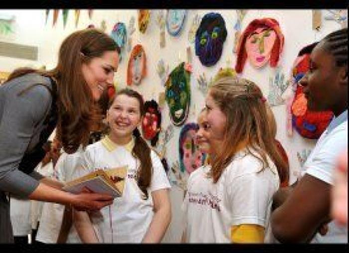 Kate Middleton abandona el hospital (FOTO)