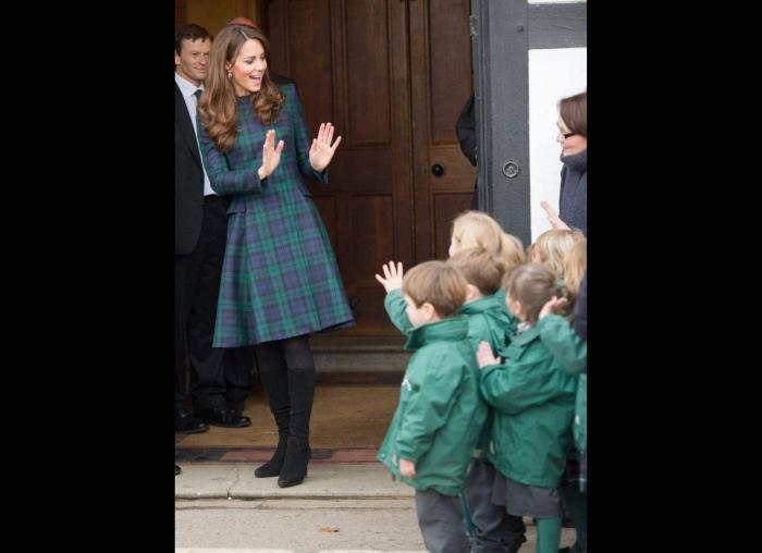Kate Middleton abandona el hospital (FOTO)