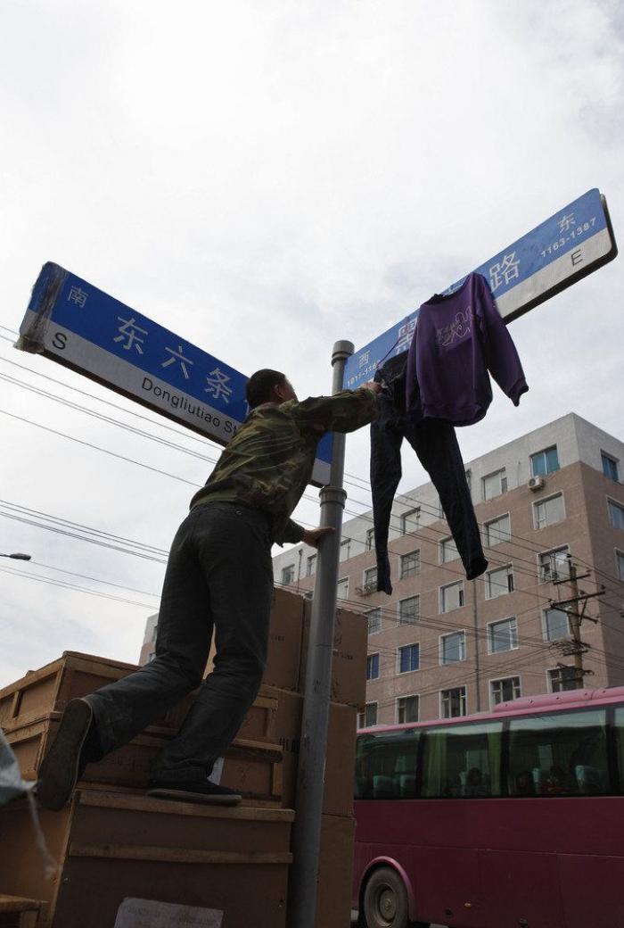 Ropa, colchas, verdura, pescado: 15 formas de poner las cosas a secar en China (FOTOS)