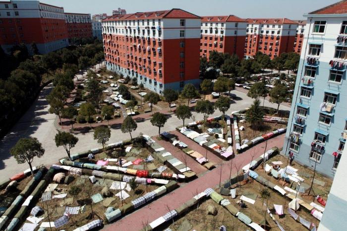 Ropa, colchas, verdura, pescado: 15 formas de poner las cosas a secar en China (FOTOS)
