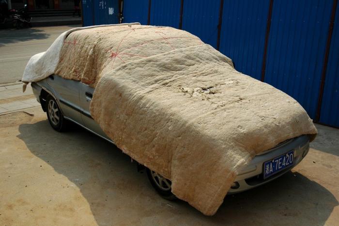 Ropa, colchas, verdura, pescado: 15 formas de poner las cosas a secar en China (FOTOS)