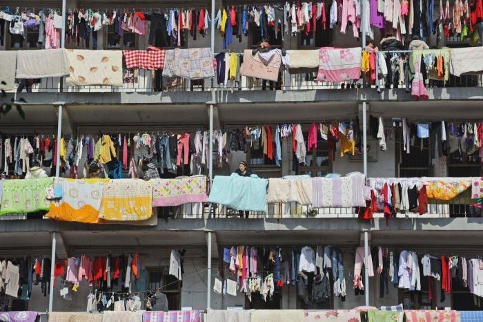 Ropa, colchas, verdura, pescado: 15 formas de poner las cosas a secar en China (FOTOS)
