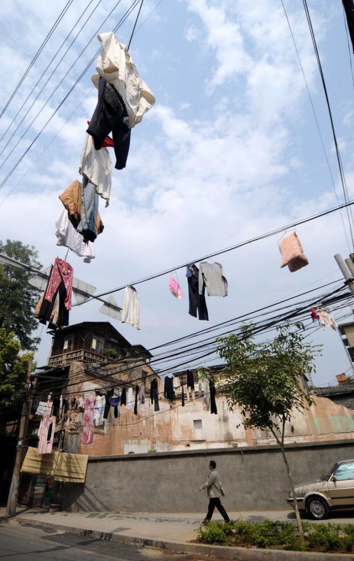 Ropa, colchas, verdura, pescado: 15 formas de poner las cosas a secar en China (FOTOS)