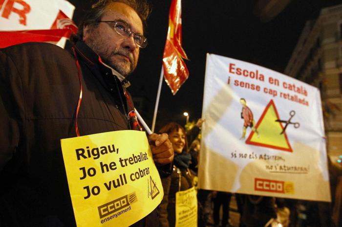 Miles de personas en 30 ciudades de España se manifiestan contra la ley de Wert (FOTOS)