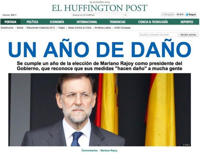 ¡Huffing New Year! Las mejores portadas del año en El Huffington Post (FOTOS)