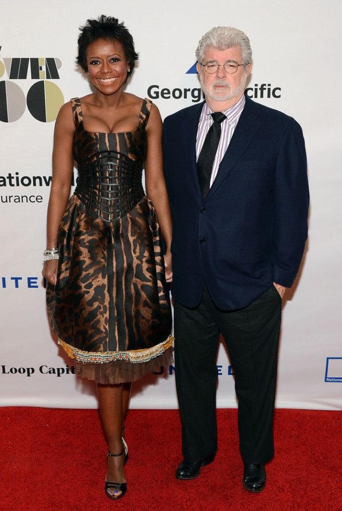 George Lucas, Mellody Hobson: anuncian su compromiso de boda (FOTOS)