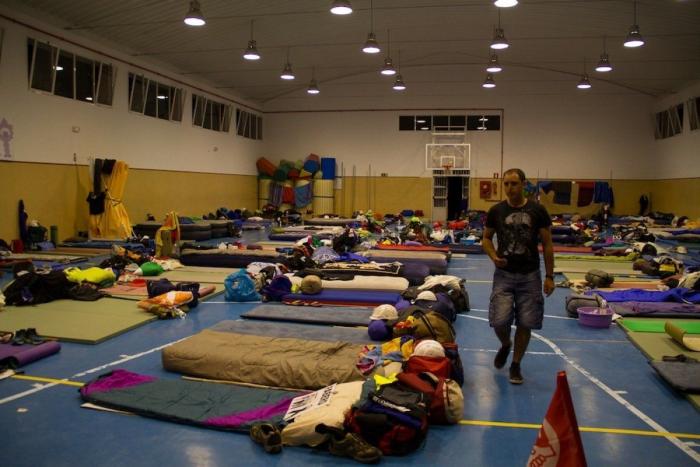 Los mineros son acogidos en Aravaca con un concierto de Aute y Víctor Manuel