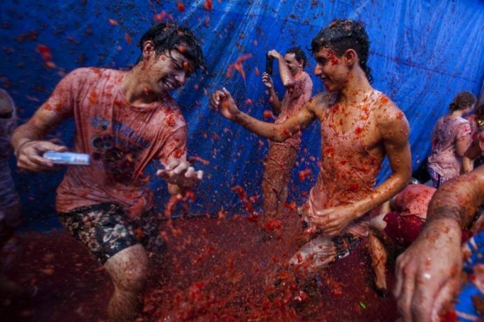 Precio Tomatina: si quieres que te lancen tomates en Buñol tendrás que pagar 10 euros (FOTOS)