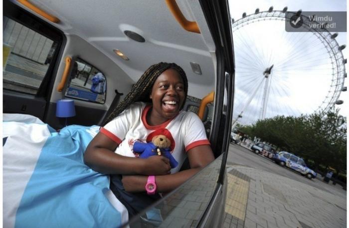 Un taxi-hotel y otros alojamientos curiosos durante los juegos olímpicos en Londres (FOTOS)