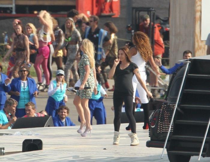 Clausura de los Juegos: las Spice Girls ensayan su actuación (FOTOS)