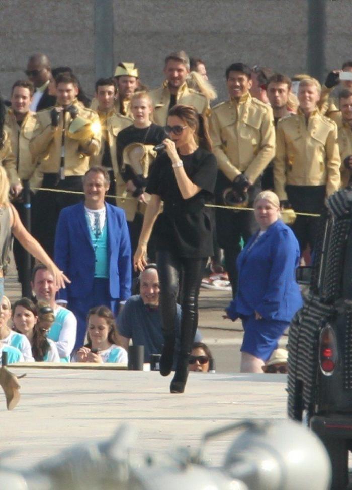 Clausura de los Juegos: las Spice Girls ensayan su actuación (FOTOS)