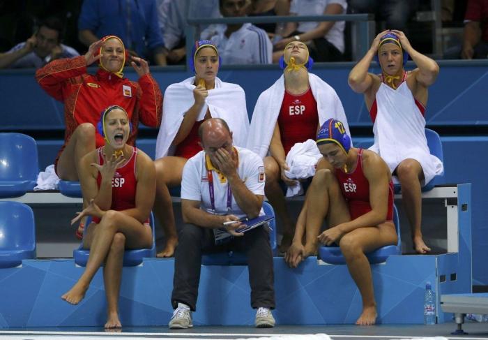 Juegos Londres 2012: España pierde contra Estados Unidos en la final de waterpolo femenino (8-5) (FOTOS)
