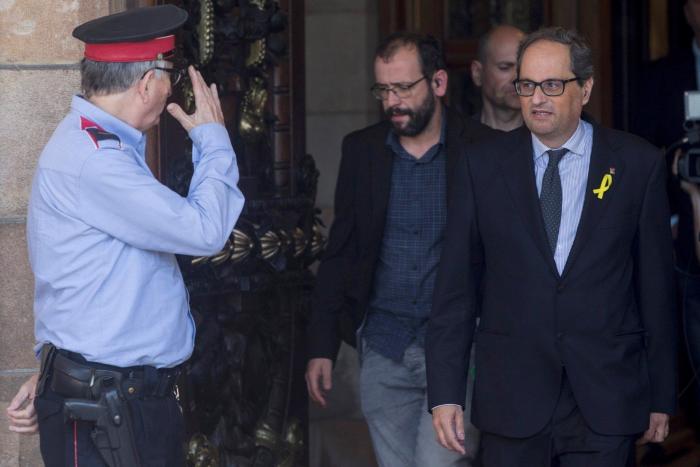 Torra se autoinculpa