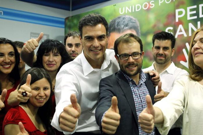 El 32% de los militantes del PSOE han votado a su líder en las mesas constituidas
