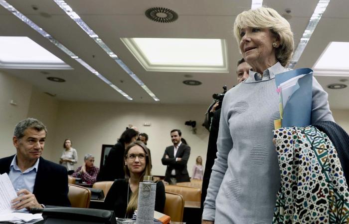 Aguirre: "Que yo sepa, no ha habido ninguna financiación ilegal en el PP de Madrid"