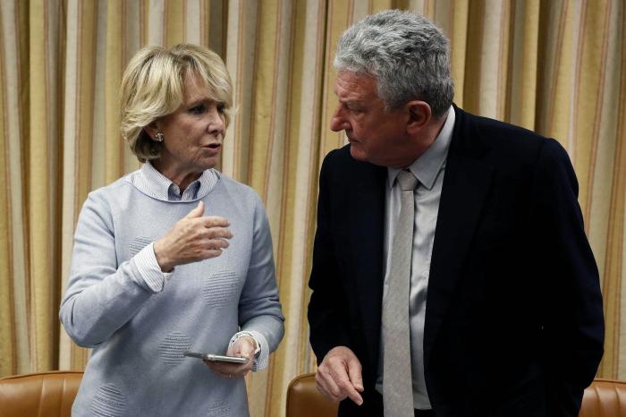 Aguirre: "Que yo sepa, no ha habido ninguna financiación ilegal en el PP de Madrid"
