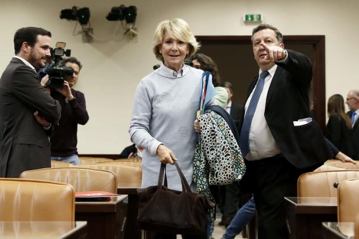 Aguirre: "Que yo sepa, no ha habido ninguna financiación ilegal en el PP de Madrid"