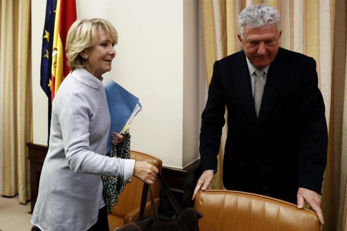 Aguirre: "Que yo sepa, no ha habido ninguna financiación ilegal en el PP de Madrid"