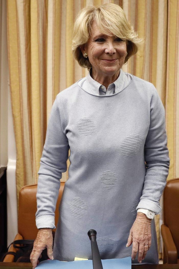 Aguirre: "Que yo sepa, no ha habido ninguna financiación ilegal en el PP de Madrid"