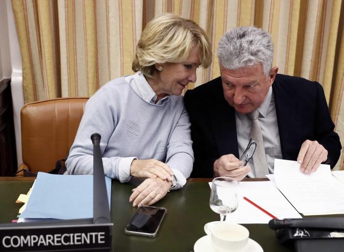 Aguirre: "Que yo sepa, no ha habido ninguna financiación ilegal en el PP de Madrid"