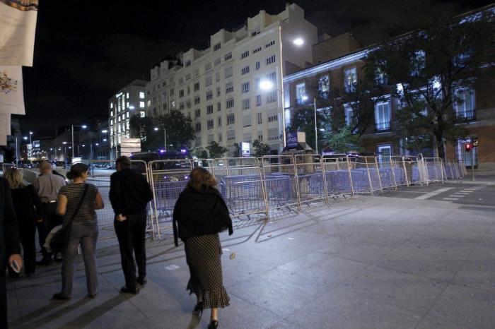 Ana Botella dice que el despliegue del 25-S costó 211.219 euros (FOTOS)