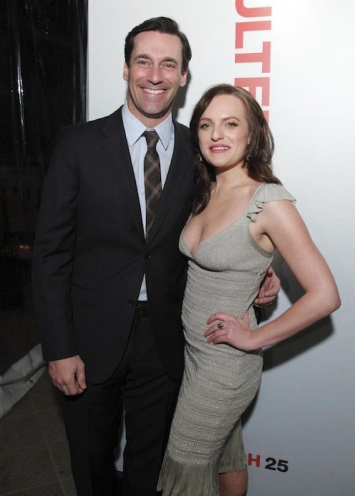 Elisabeth Moss rubia: 'Peggy' de 'Mad Men' se marca un Miley Cyrus (FOTOS)